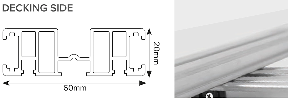 Keradeck 20 Decking Side